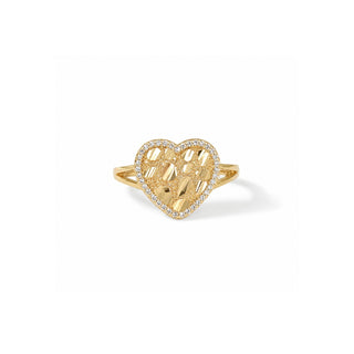 Gold Amoré Nugget Ring