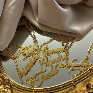 Classic Nameplate Necklace II