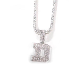 Varsity Initial Tennis Necklace