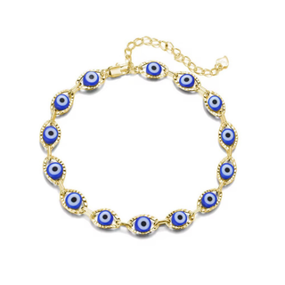 Bleu Nazar Anklet