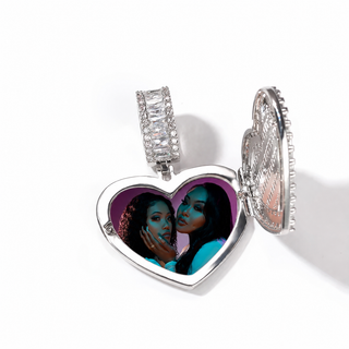 Crystal Memory Locket Necklace