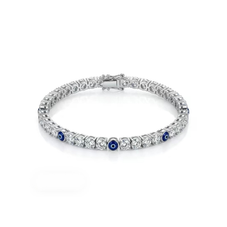 Saphire Sentinel Tennis Bracelet