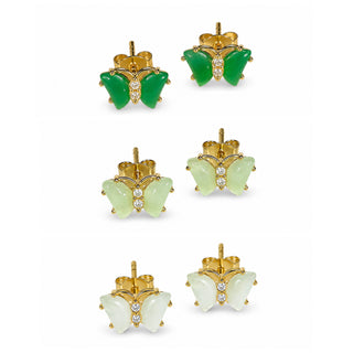 Papillon de Jade Earrings