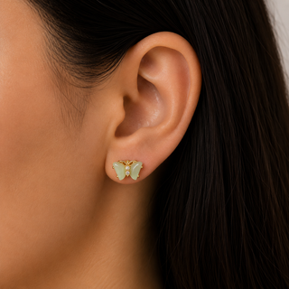 Papillon de Jade Earrings