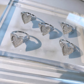 Mon Amour Heart Ring