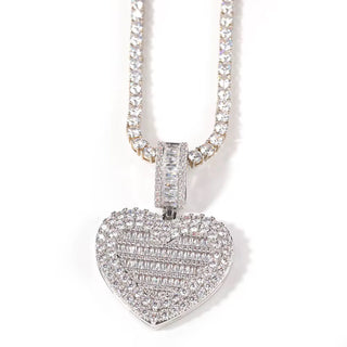 Crystal Memory Locket Necklace