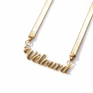 Custom Script Snake Chain